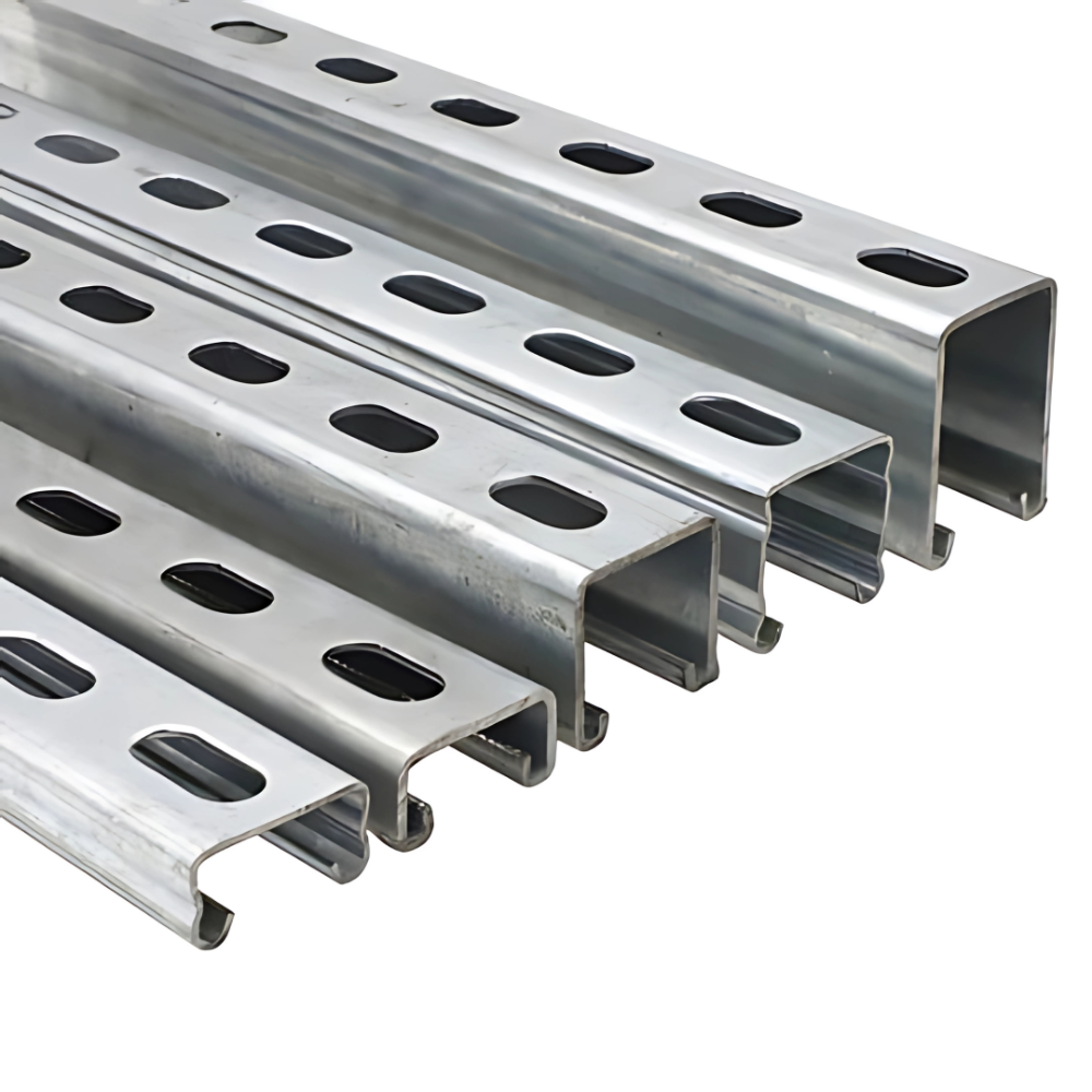 Slotted C & U Strut Channel